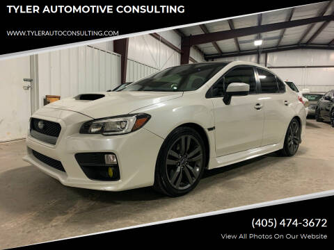 2017 Subaru WRX for sale at TYLER AUTOMOTIVE CONSULTING in Yukon OK