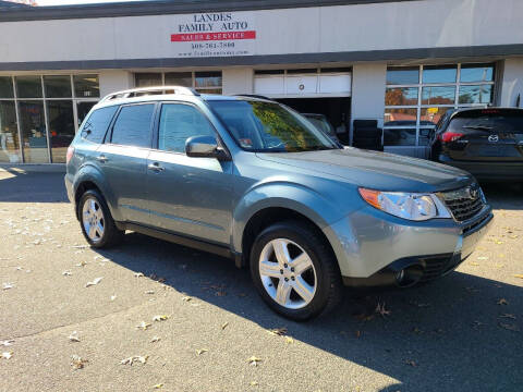 2010 Subaru Forester for sale at Landes Family Auto Sales in Attleboro MA
