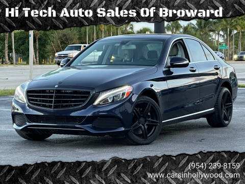2015 Mercedes-Benz C-Class for sale at Hi Tech Auto Sales Of Broward in Hollywood FL