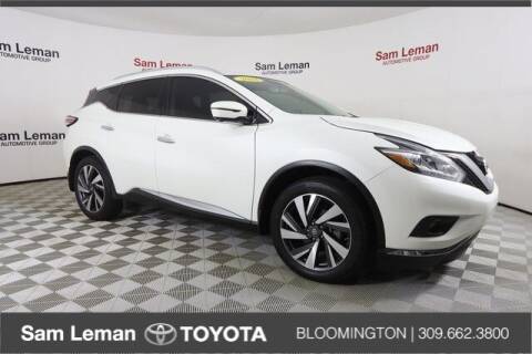 2018 Nissan Murano for sale at Sam Leman Toyota Bloomington in Bloomington IL