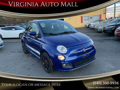 2012 FIAT 500 for sale at Virginia Auto Mall in Woodford VA