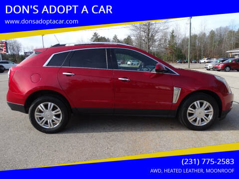 2016 Cadillac SRX for sale at DON'S ADOPT A CAR in Cadillac MI