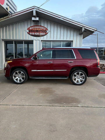 2017 Cadillac Escalade for sale at Motorsports Unlimited in McAlester OK