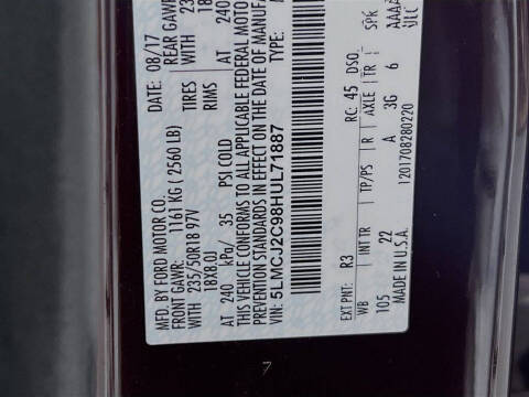 2017 Lincoln MKC Select