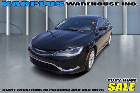 2016 Chrysler 200 for sale at Karplus Warehouse in Pacoima CA