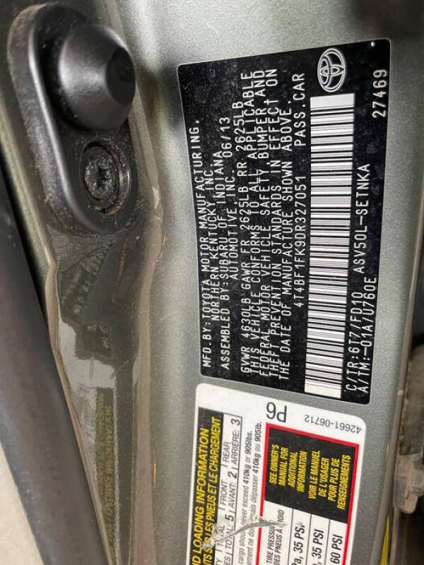 2013 Toyota Camry LE