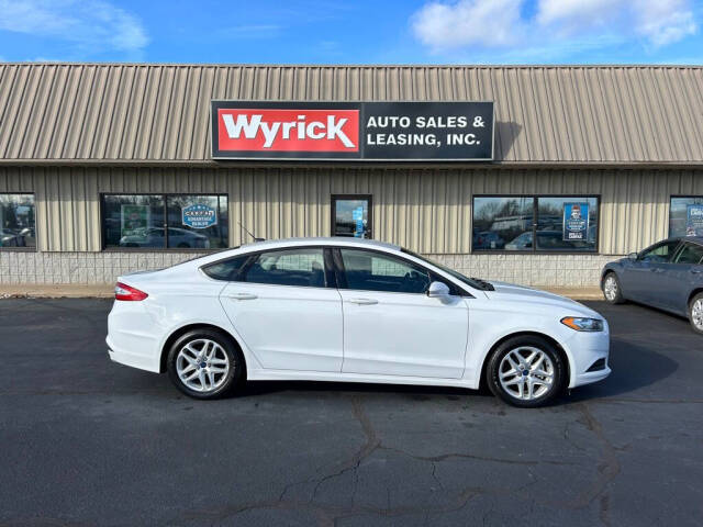 2016 Ford Fusion for sale at Wyrick Auto Sales & Leasing Inc in Holland, MI