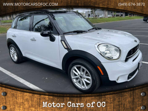 2015 MINI Countryman for sale at Motor Cars of OC in Costa Mesa CA