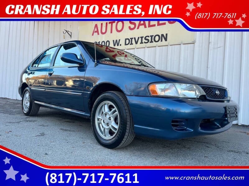 1999 Nissan Sentra for sale at CRANSH AUTO SALES, INC in Arlington TX