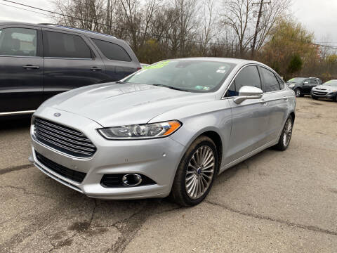 2014 Ford Fusion for sale at Lil J Auto Sales in Youngstown OH