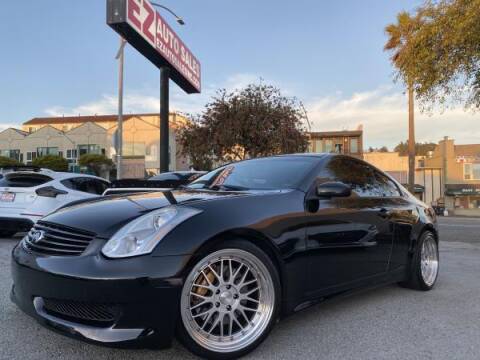 2006 Infiniti G35 for sale at EZ Auto Sales Inc in Daly City CA