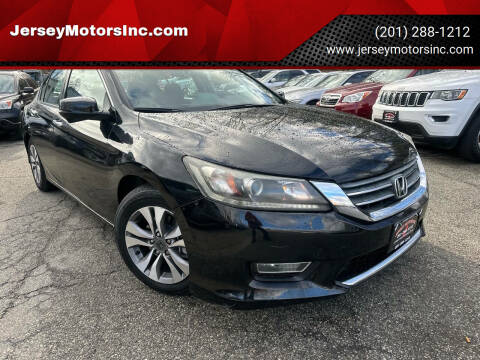 2013 Honda Accord for sale at JerseyMotorsInc.com in Lake Hopatcong NJ