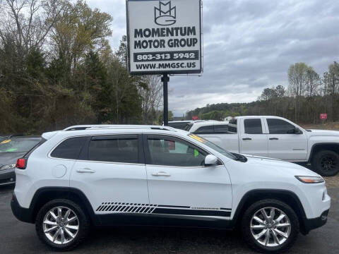 2014 Jeep Cherokee for sale at Momentum Motor Group in Lancaster SC