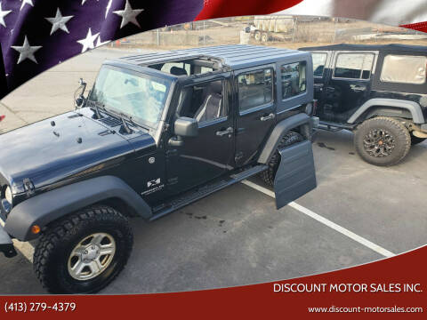 2008 Jeep Wrangler Unlimited for sale at Discount Motor Sales inc. in Ludlow MA
