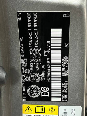 2020 Lexus RX 350 F SPORT Performance