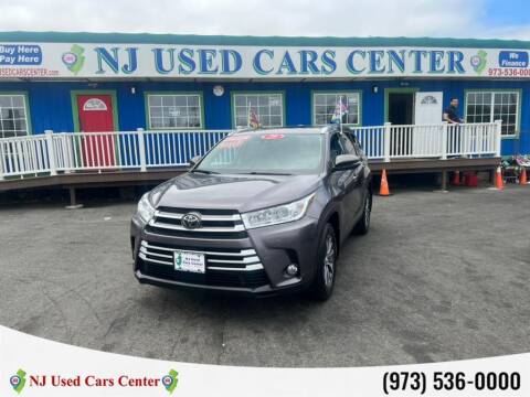 2019 Toyota Highlander for sale at New Jersey Used Cars Center in Irvington NJ