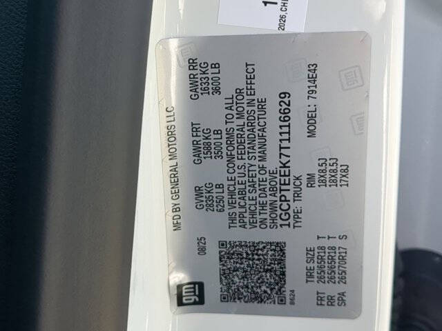 2026 Chevrolet Colorado Trail Boss