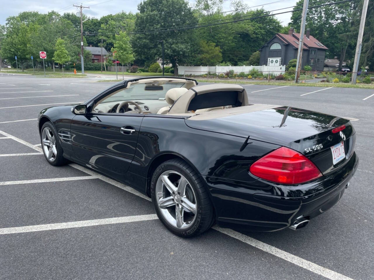 2004 Mercedes-Benz SL-Class for sale at John Soares Village Garage in Westport, MA