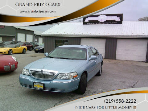 2006 Lincoln Town Car for sale at Grand Prize Cars in Cedar Lake IN