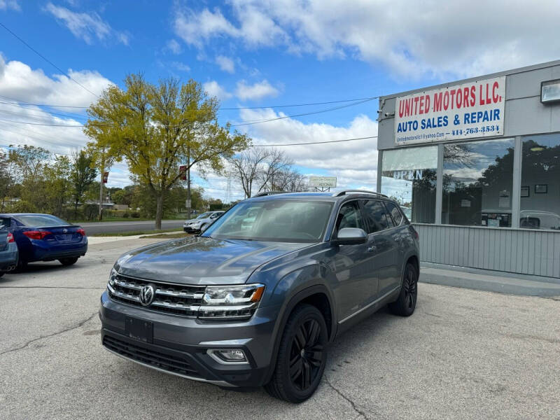 2018 Volkswagen Atlas for sale at United Motors LLC in Saint Francis WI