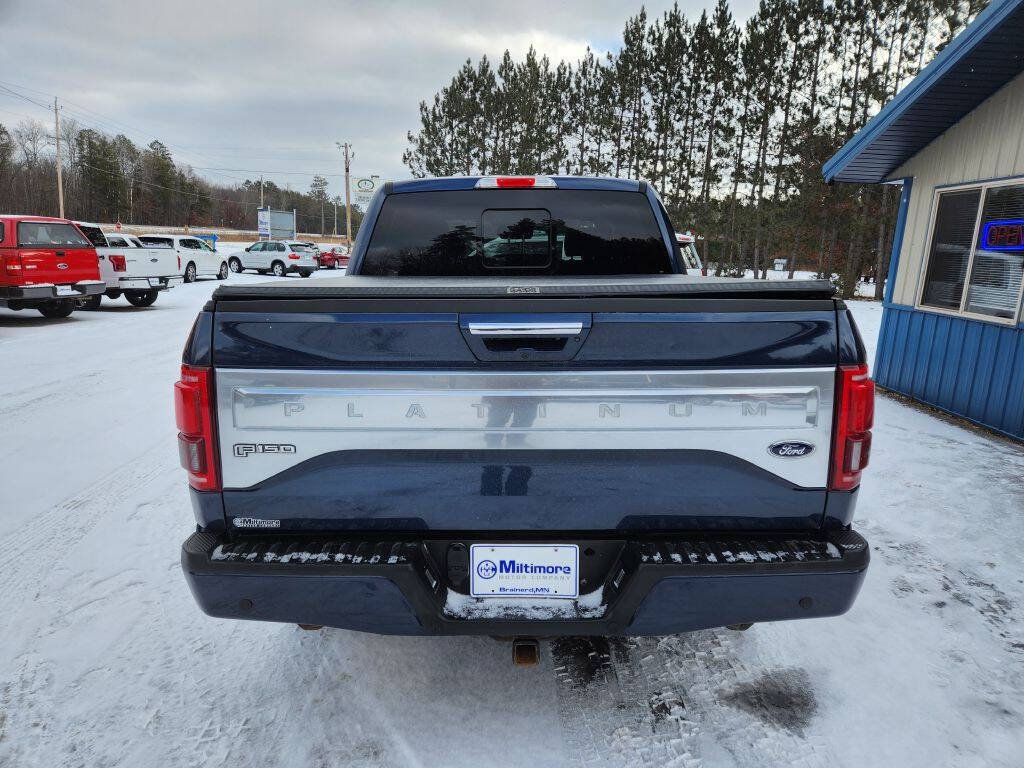 2016 Ford F-150 for sale at Miltimore Motor Company in Pine River, MN