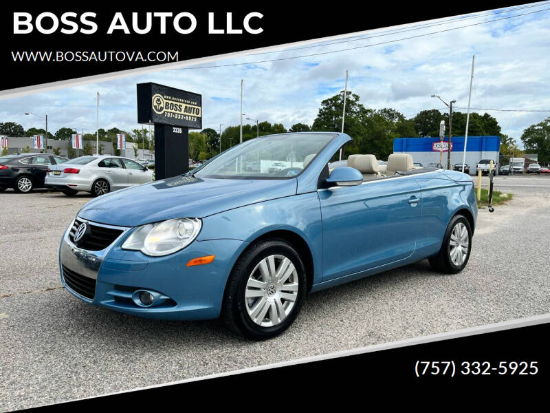 2008 Volkswagen Eos for sale at BOSS AUTO LLC in Norfolk VA