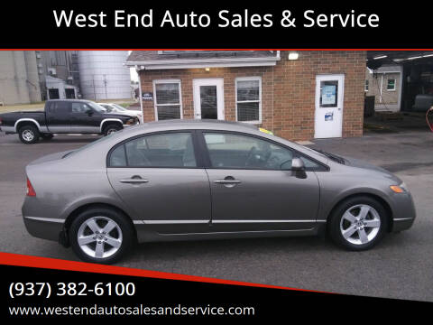 2007 Honda Civic for sale at West End Auto Sales & Service in Wilmington OH