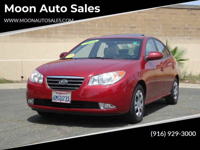 2010 Hyundai Elantra for sale at Moon Auto Sales in Sacramento CA