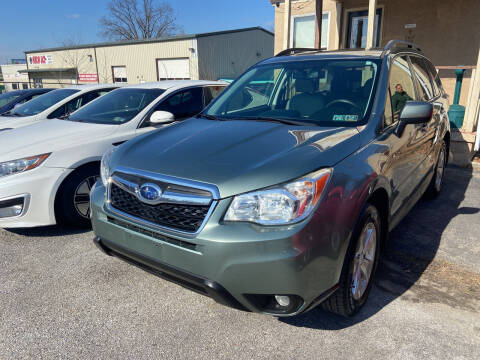 2016 Subaru Forester for sale at GALANTE AUTO SALES LLC in Aston PA