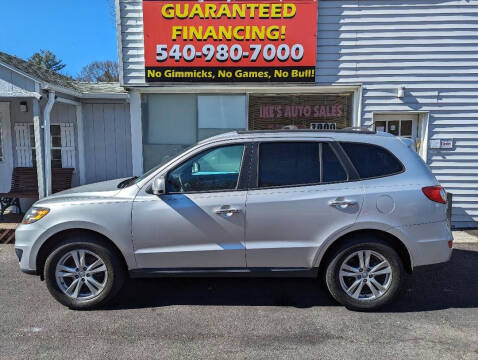2011 Hyundai Santa Fe for sale at IKE'S AUTO SALES in Pulaski VA