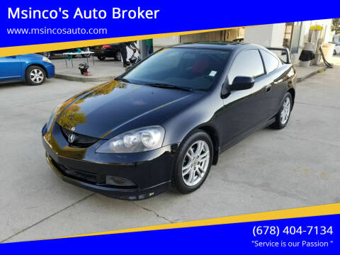 2006 Acura RSX for sale at Msinco's Auto Broker in Snellville GA