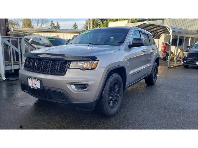 2017 Jeep Grand Cherokee for sale at H5 AUTO SALES INC in Federal Way WA