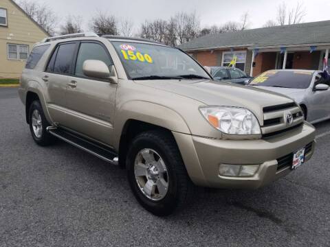 2004 Toyota 4Runner for sale at CarsRus in Winchester VA