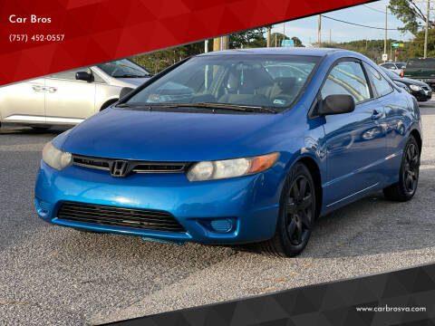 2007 Honda Civic for sale at Car Bros in Virginia Beach VA