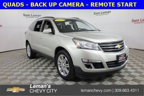 2013 Chevrolet Traverse for sale at Leman's Chevy City in Bloomington IL