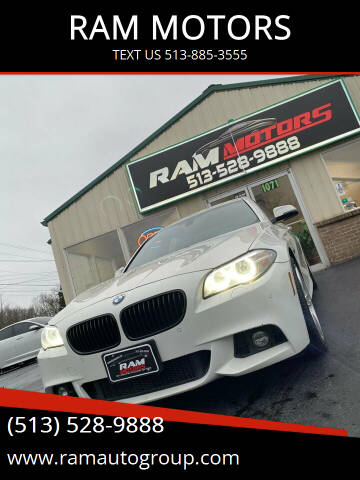 2014 BMW 5 Series for sale at RAM MOTORS in Cincinnati OH