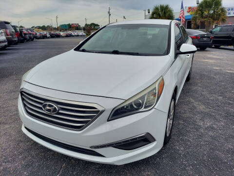 2015 Hyundai Sonata for sale at Sun Coast City Auto Sales in Mobile AL