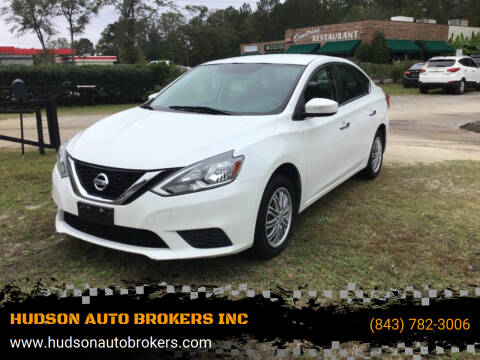 2017 Nissan Sentra for sale at HUDSON AUTO BROKERS INC in Walterboro SC
