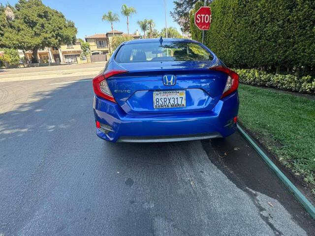 2018 Honda Civic for sale at Ride On LLC in Van Nuys, CA