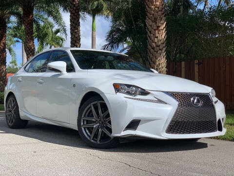2016 Lexus IS 200t for sale at HIGH PERFORMANCE MOTORS in Hollywood FL