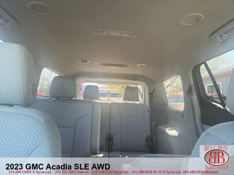 2023 GMC Acadia SLE