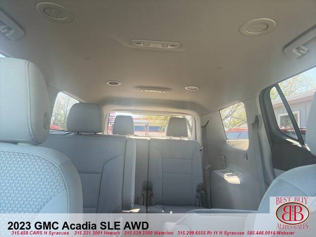2023 GMC Acadia SLE