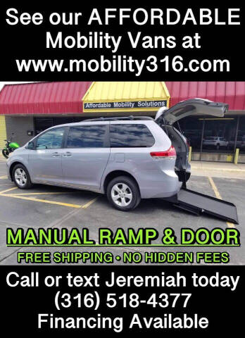 2011 Toyota Sienna for sale at Affordable Mobility Solutions, LLC - Mobility/Wheelchair Accessible Inventory-Wichita in Wichita KS