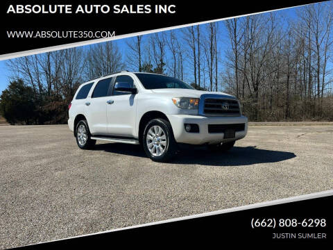 2015 Toyota Sequoia for sale at ABSOLUTE AUTO SALES INC in Corinth MS