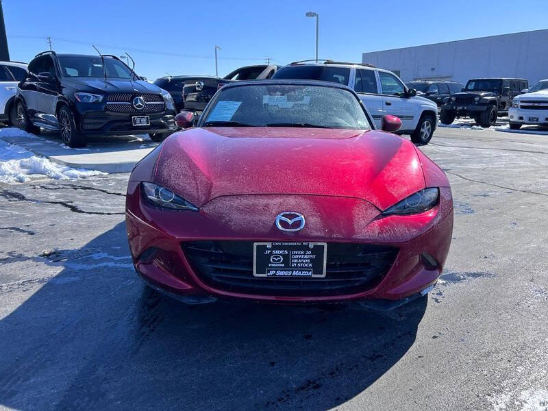 Used 2021 Mazda MX-5 Miata Grand Touring with VIN JM1NDAD7XM0458464 for sale in Cape Girardeau, MO