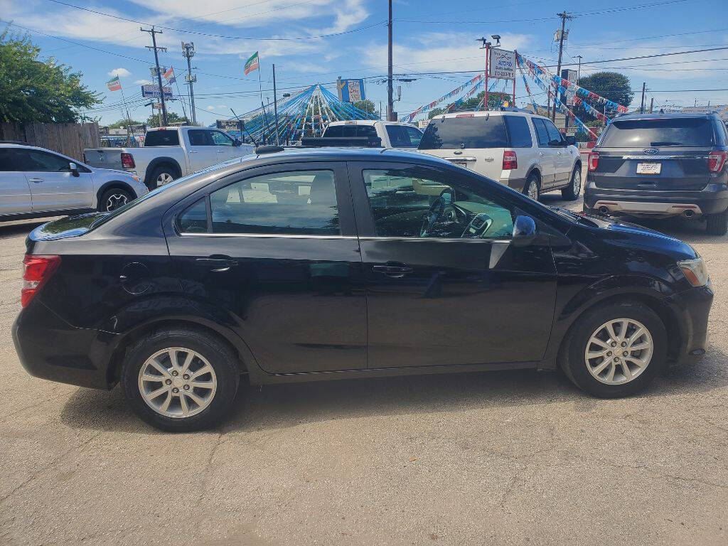 Used Car 2019 Chevrolet Sonic  Sedan 4 Dr. Lt Auto 4dr Sedan Front Wheel Drive For Sale Under $10,000 In San Antonio, Texas