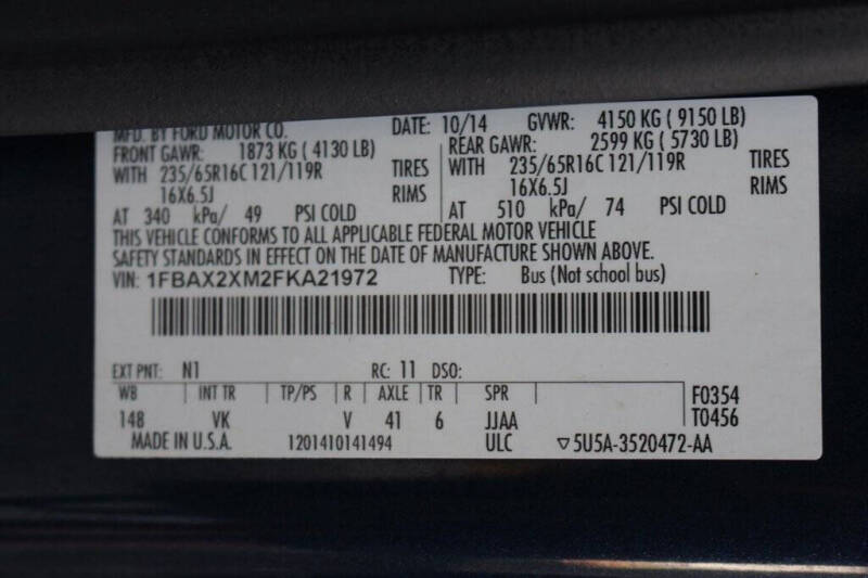 2015 Ford Transit