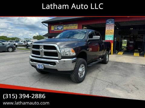 2015 RAM 2500 for sale at Latham Auto LLC in Ogdensburg NY