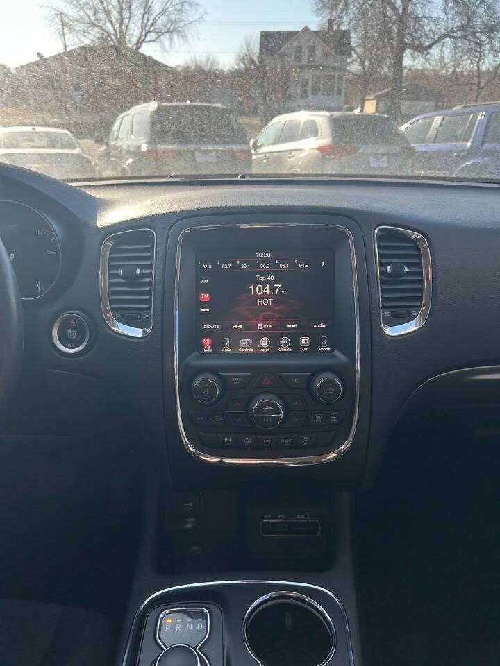 White 2017 Dodge Durango SXT AWD SXT 4dr SUV 9