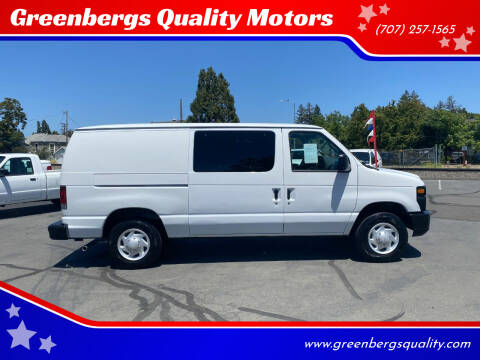 2008 Ford E-Series for sale at Greenbergs Quality Motors in Napa CA